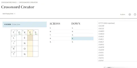 Crossword Race gallery image