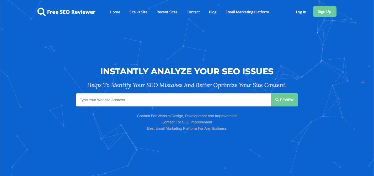Free SEO Reviewer