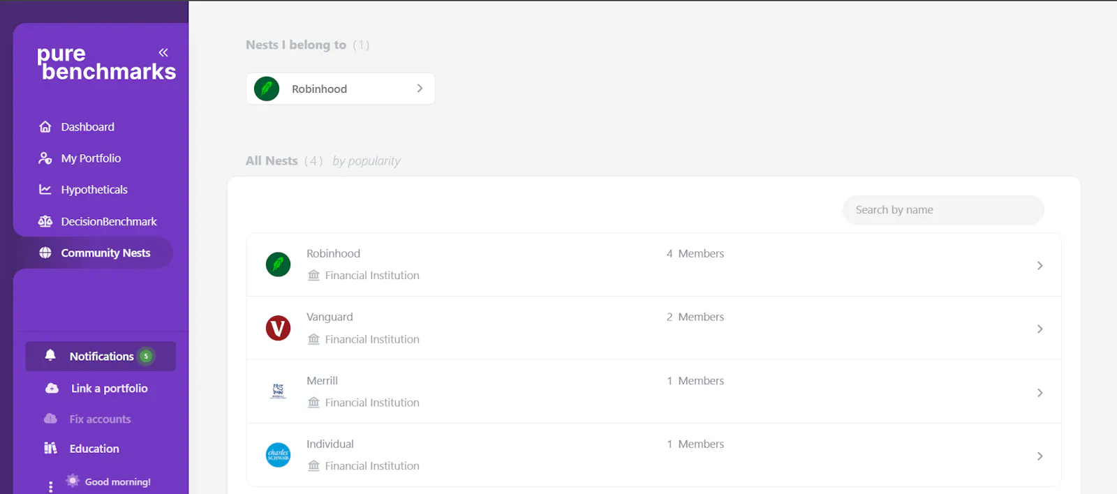 Pure Benchmarks screenshot 3