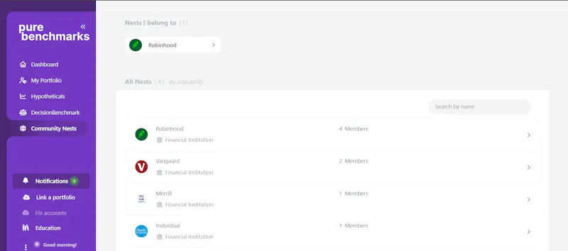 Pure Benchmarks screenshot 3