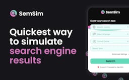 SemSim - Simulate search results media 1