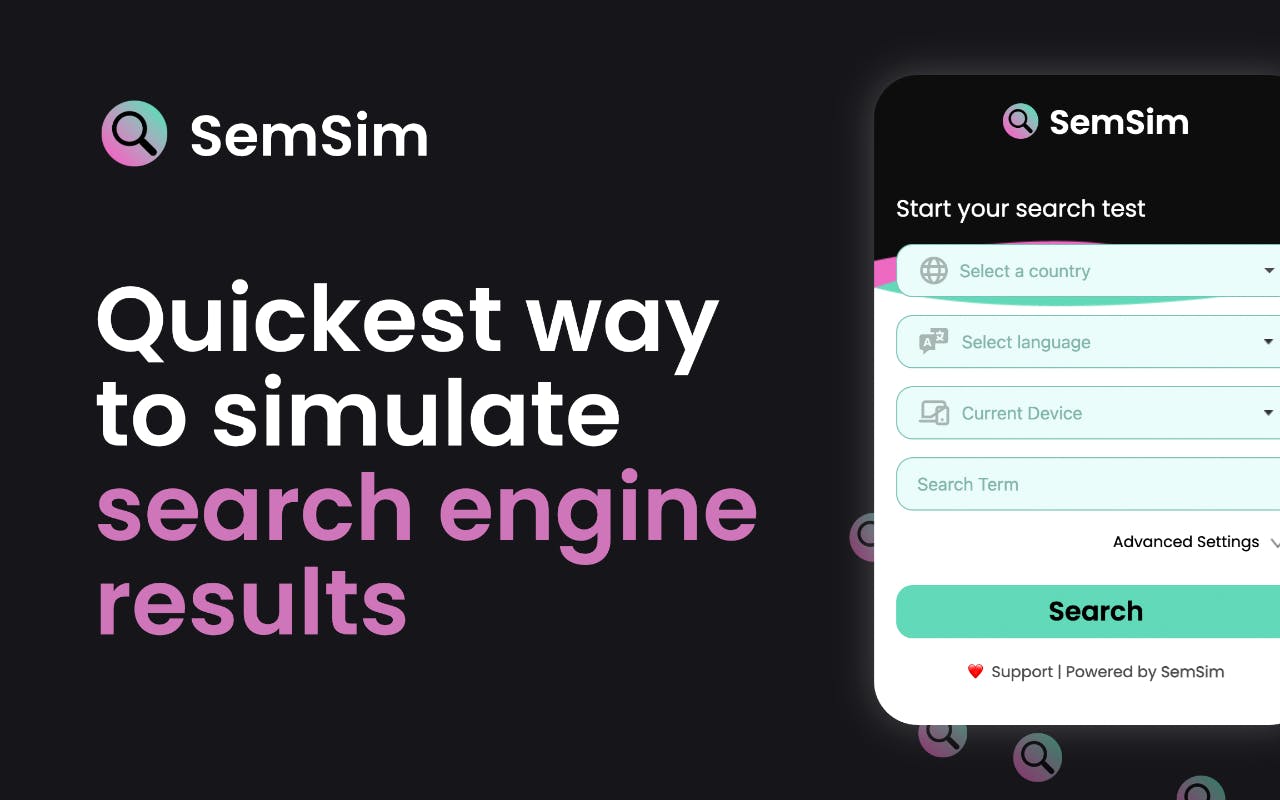 SemSim - Simulate search results media 1
