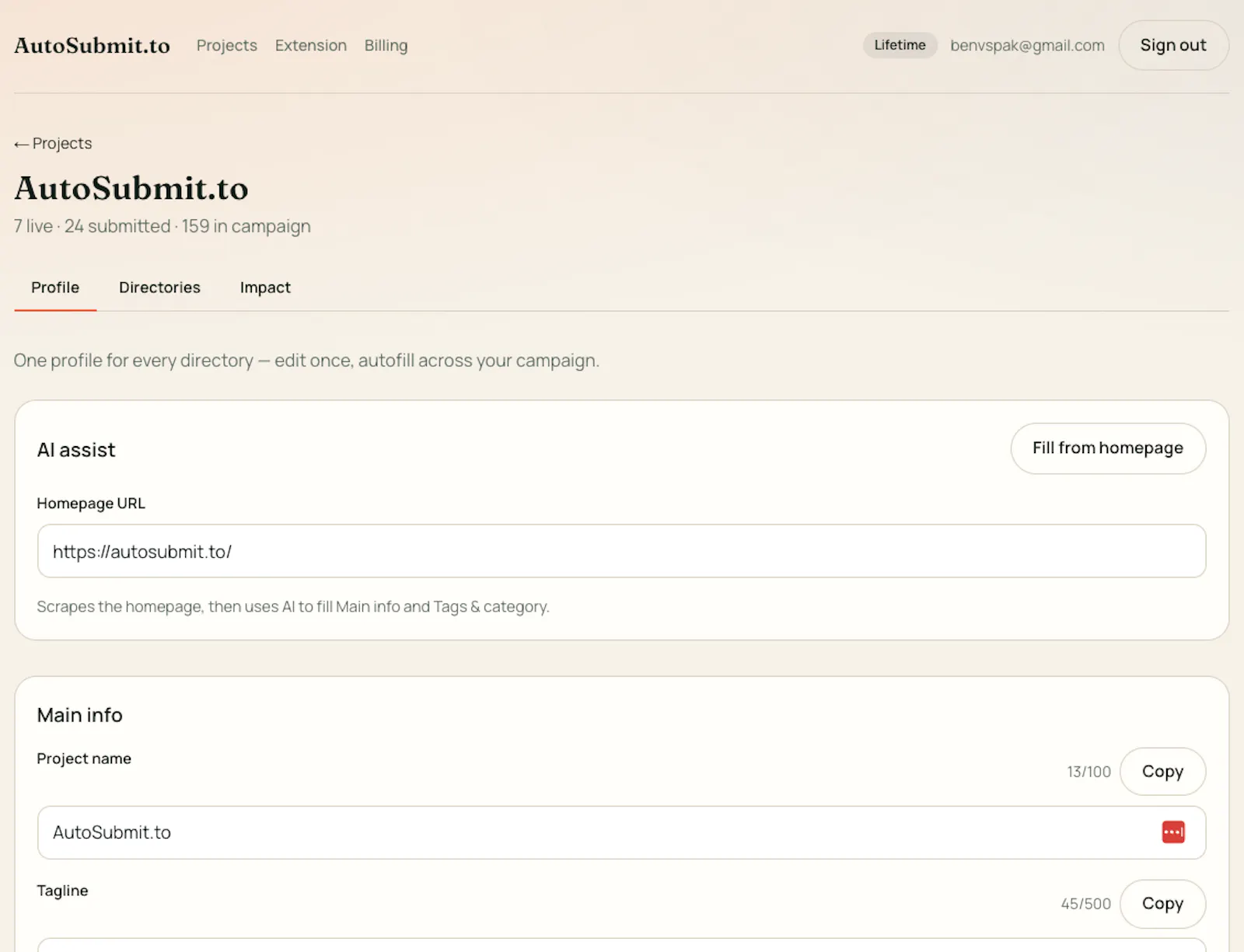 AutoSubmit.to screenshot 2