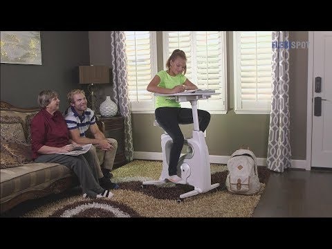 FlexiSpot Deskcise Pro™: All-in-One Exercise Workstation gallery image