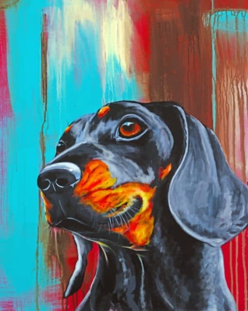 Die Freude, Hunde nach Zahlen zu malen - Gemälde, Kunst, Design Medien 2