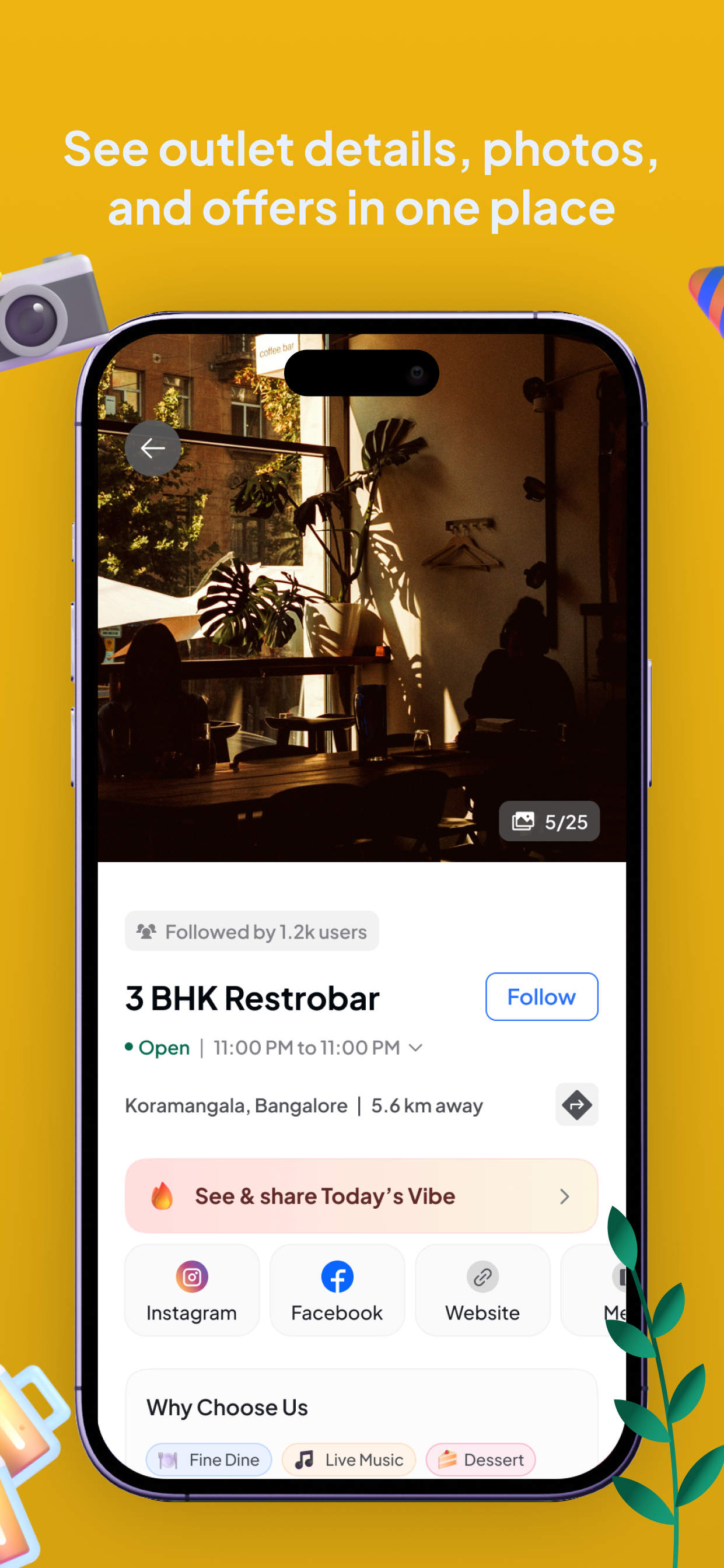 VibeNear - Screenshot 3 showing product features and functionality