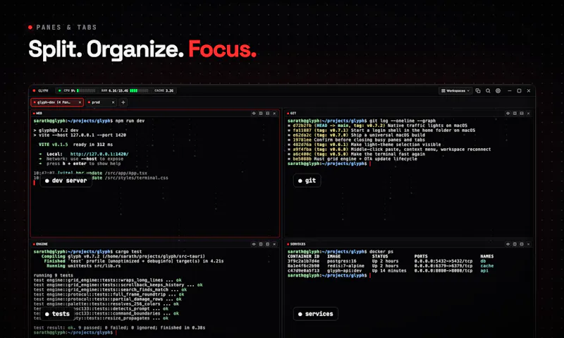 Glyph screenshot 4