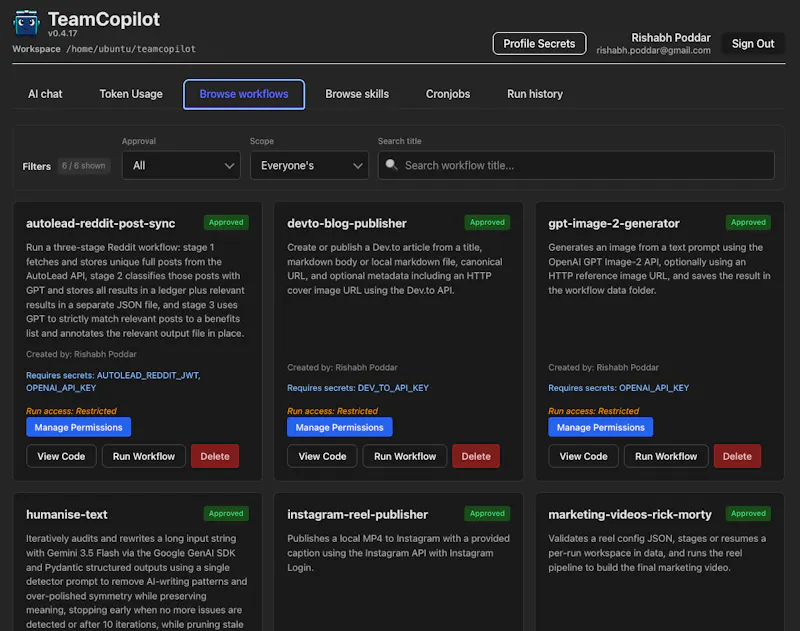 TeamCopilot screenshot 4