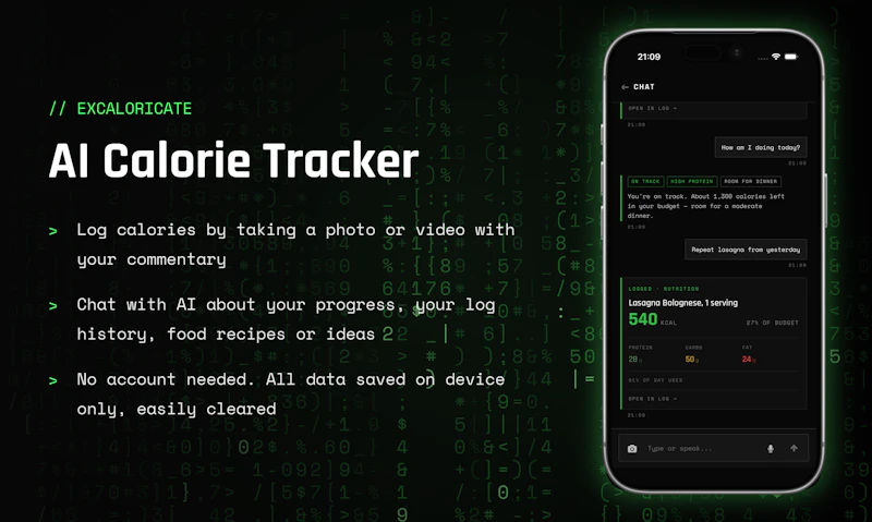 Excaloricate screenshot 2