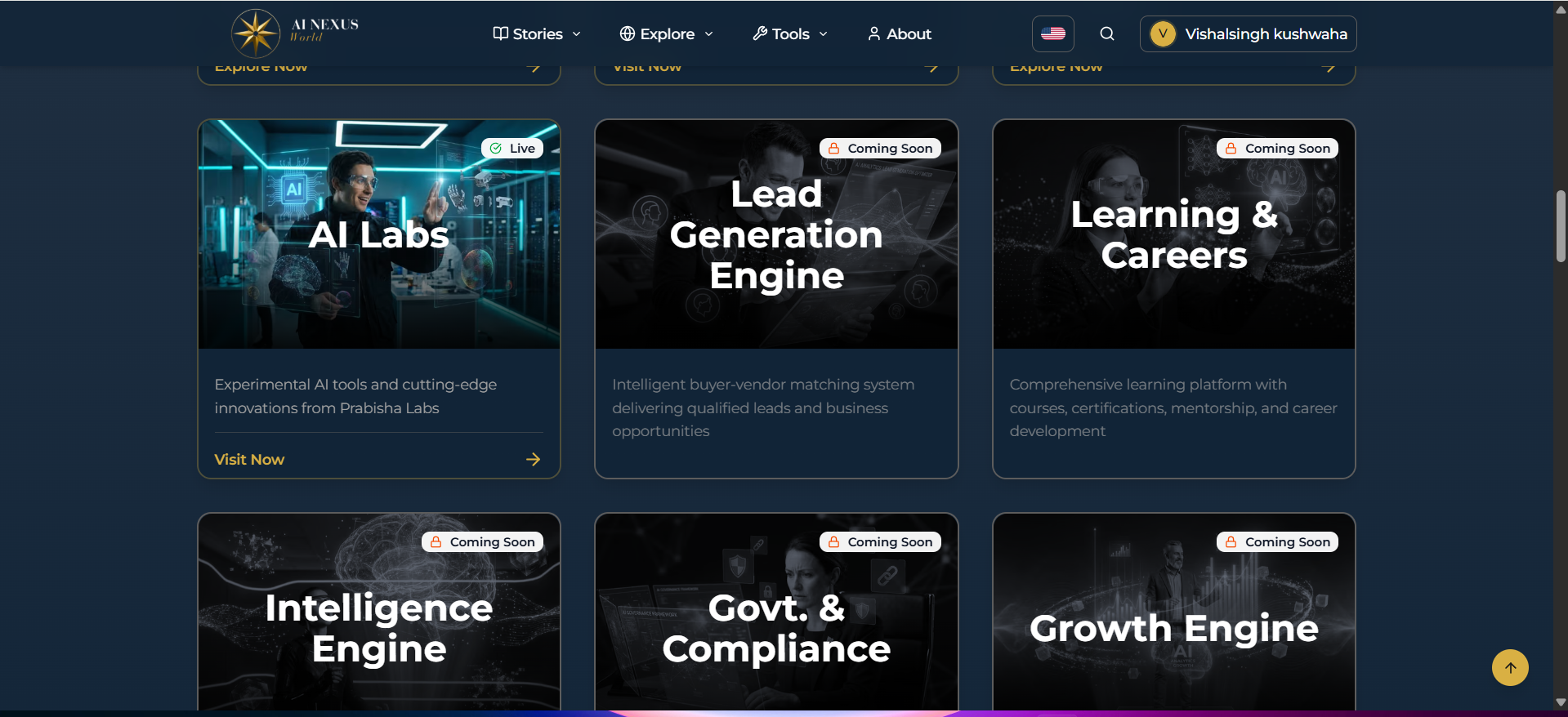 AINexusWorld - Screenshot 4 showing product features and functionality