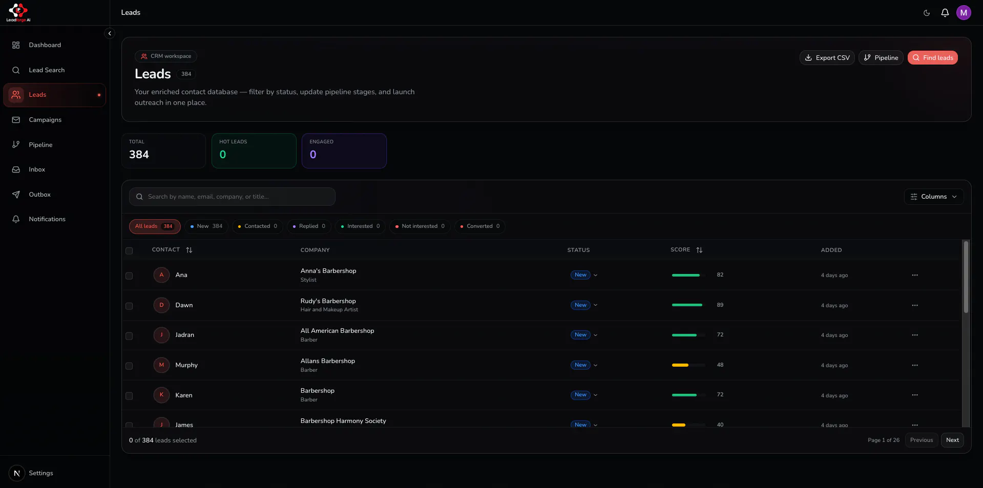 LeadForge AI gallery image