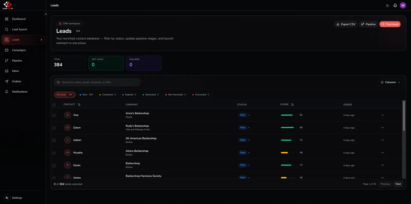 LeadForge AI screenshot 5