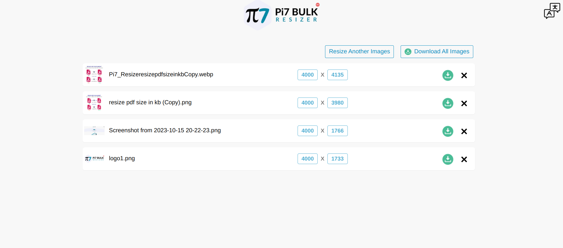 Pi7 Bulk Image Resizer media 3