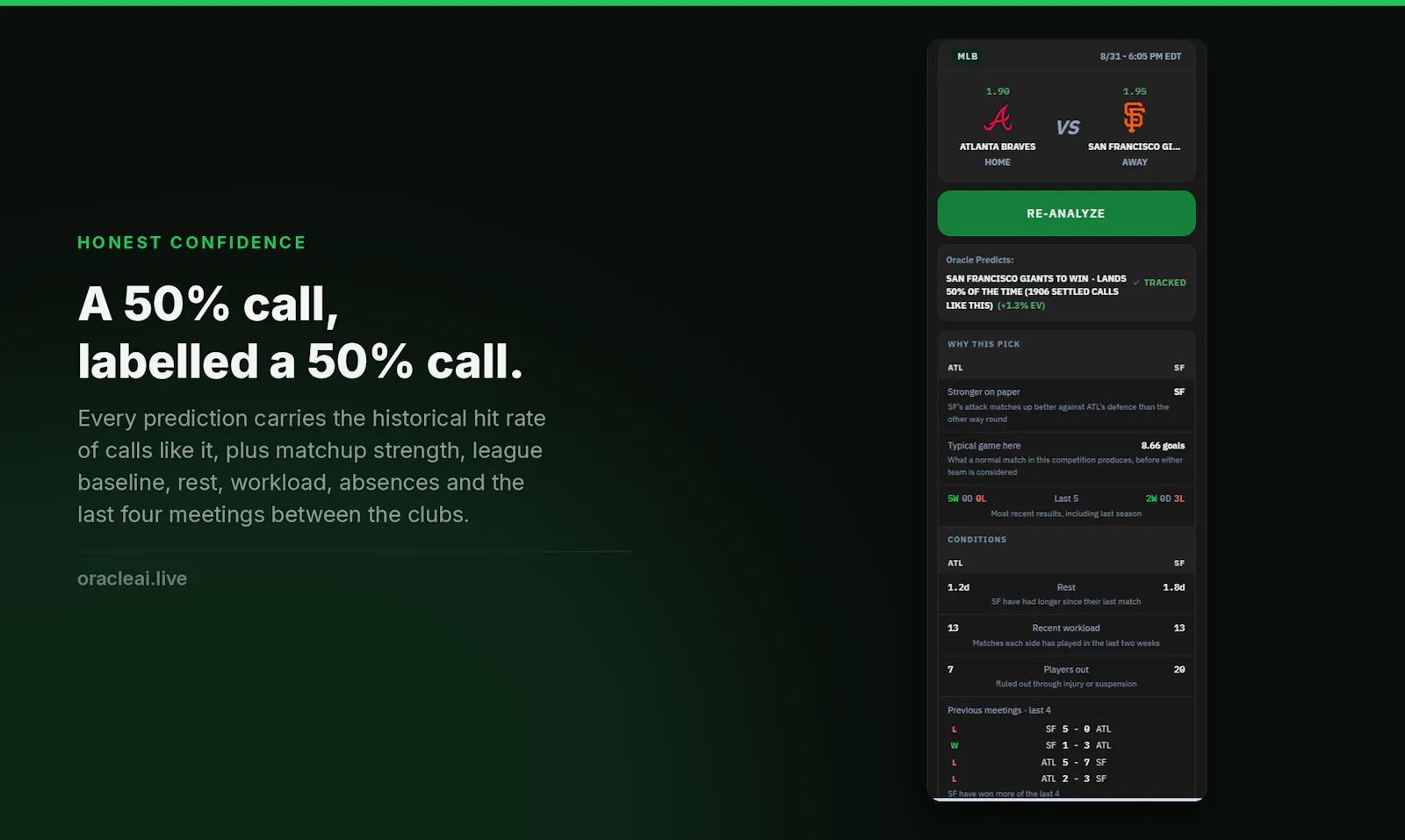 OracleOdds AI screenshot 4