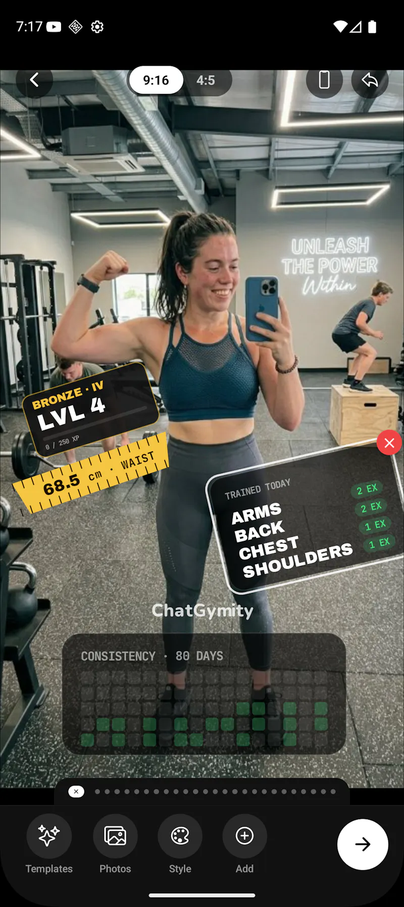 Chatgymity: AI Fitness Companion screenshot 4