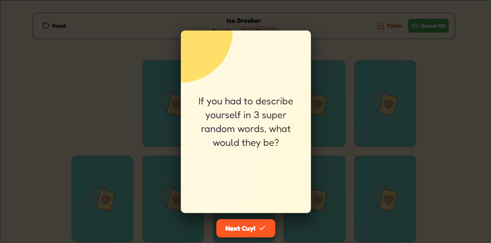 kenallebih — AI-powered deep-talk game gallery image