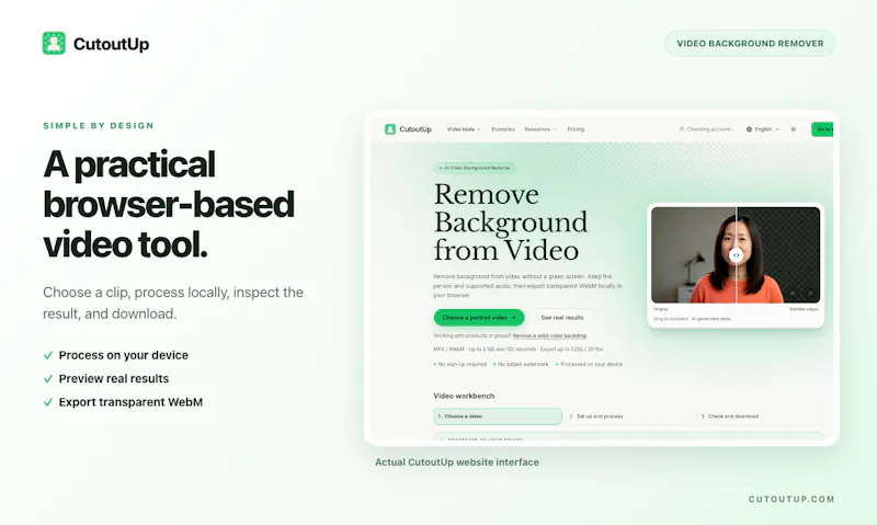 CutoutUp screenshot 2