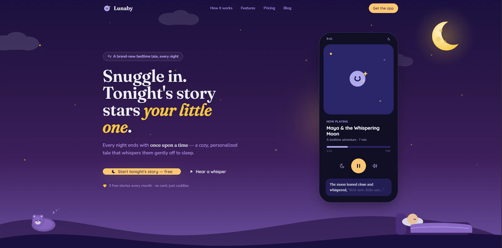 Lunaby screenshot 1