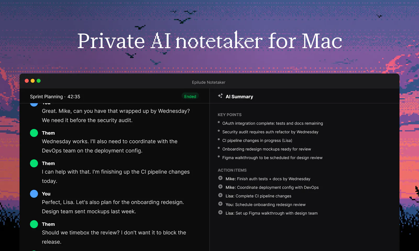 Epilude Notetaker screenshot 1