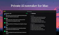 Epilude Notetaker