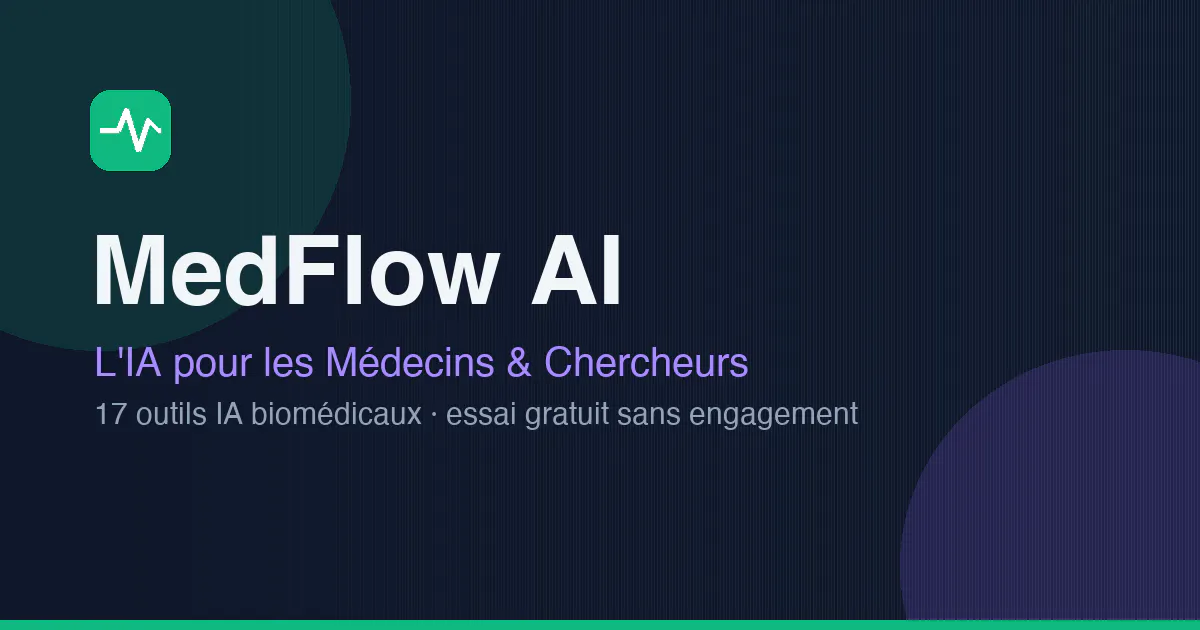 MedFlow AI 项目横幅