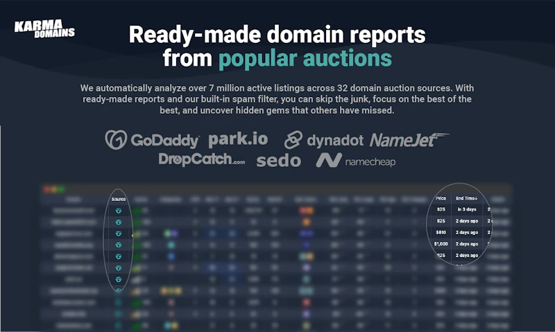 Karma.Domains: AI Search 7M+ Domains screenshot 8