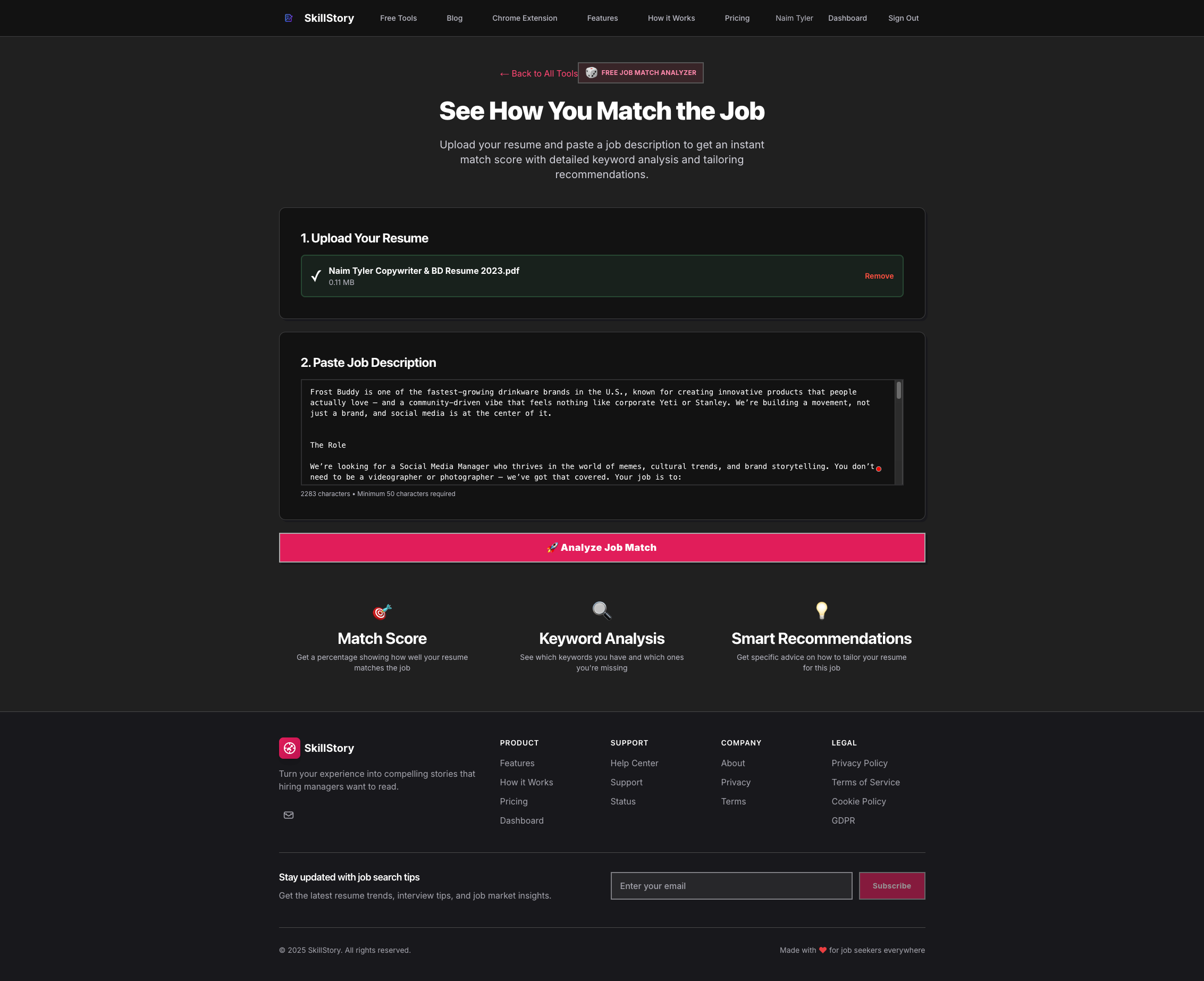 SkillStory - Job Hunter & Resume Builder gallery image