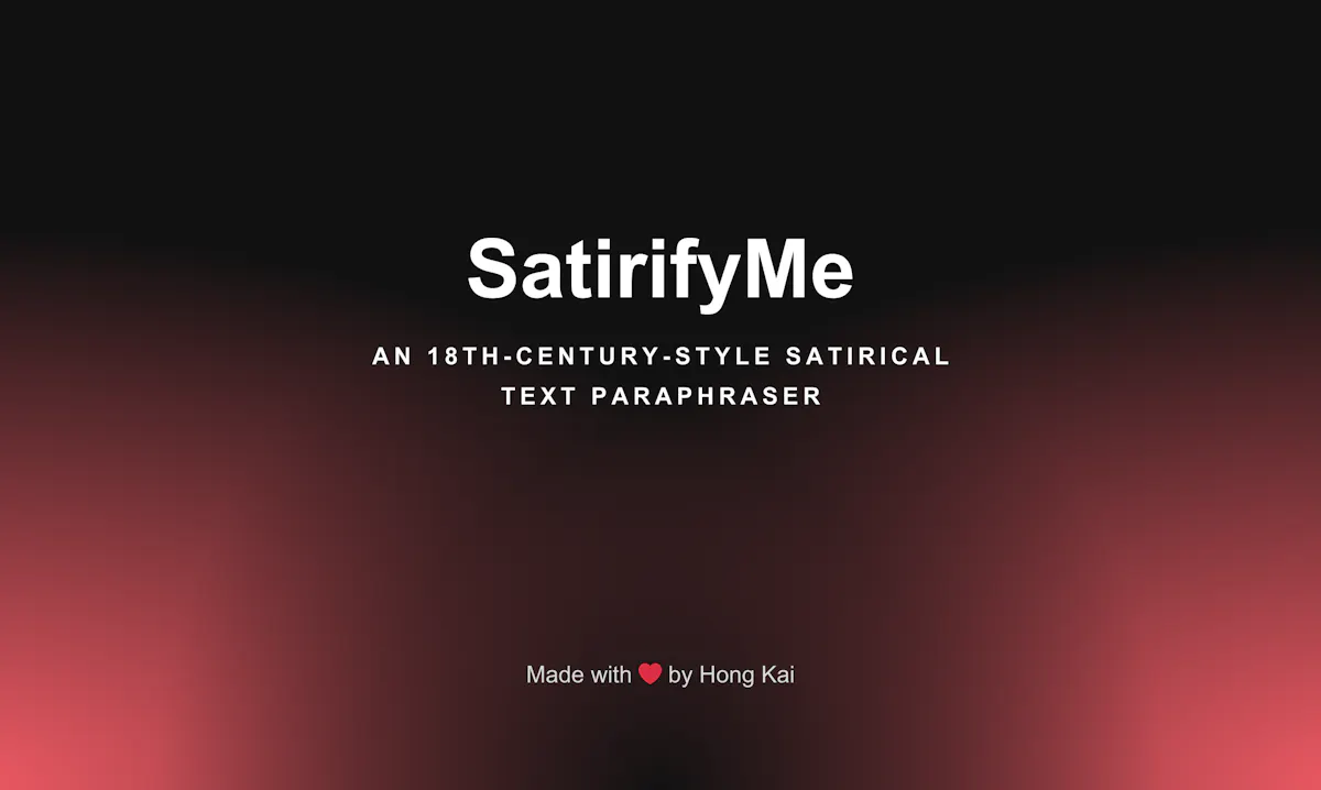 SatirifyMe