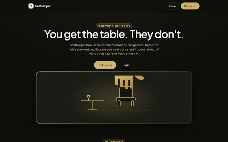 SeatSwiper - Secure  screenshot 1
