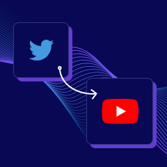 Convert Twitter Spaces to YouTube