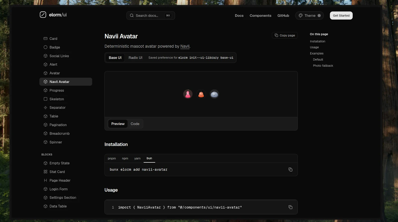 elorm/ui screenshot 3