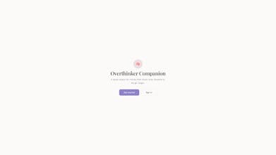 Overthinker Companion gallery image