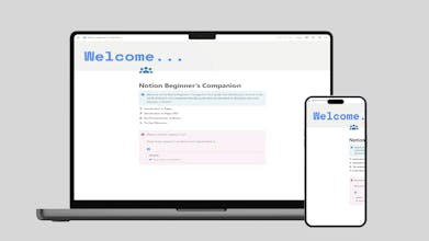 Notion Beginner's Companion gallery image