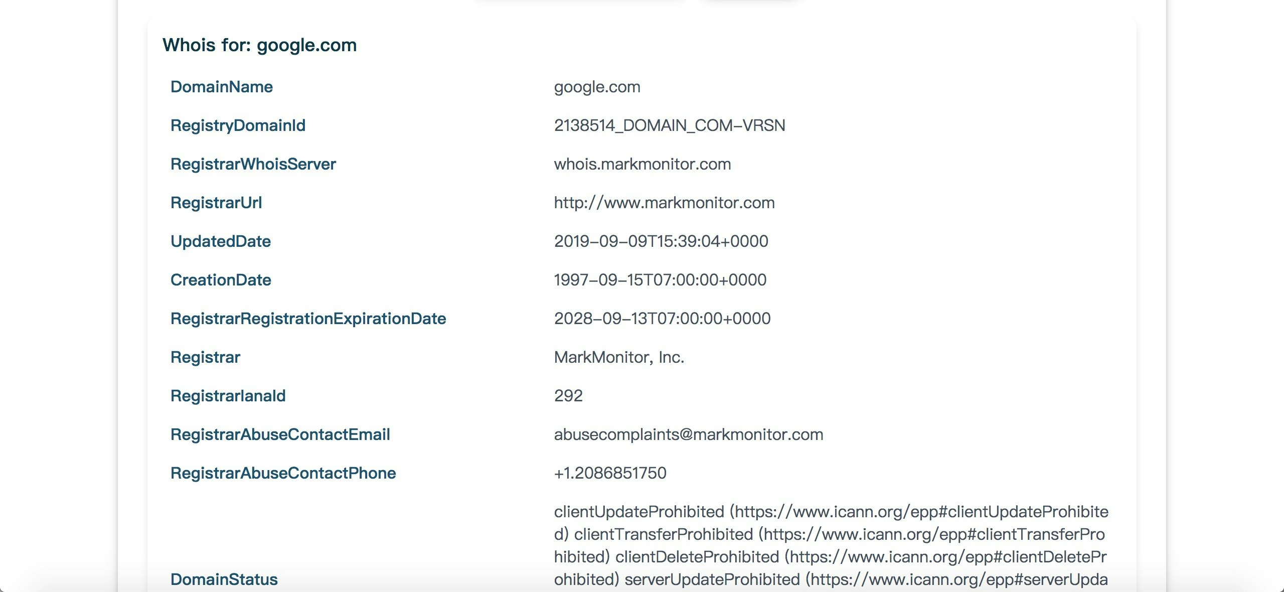 Media Pencarian alamat IP - Alamat IP Percuma, Domain IP dan Whois Lookup Online Alat 6