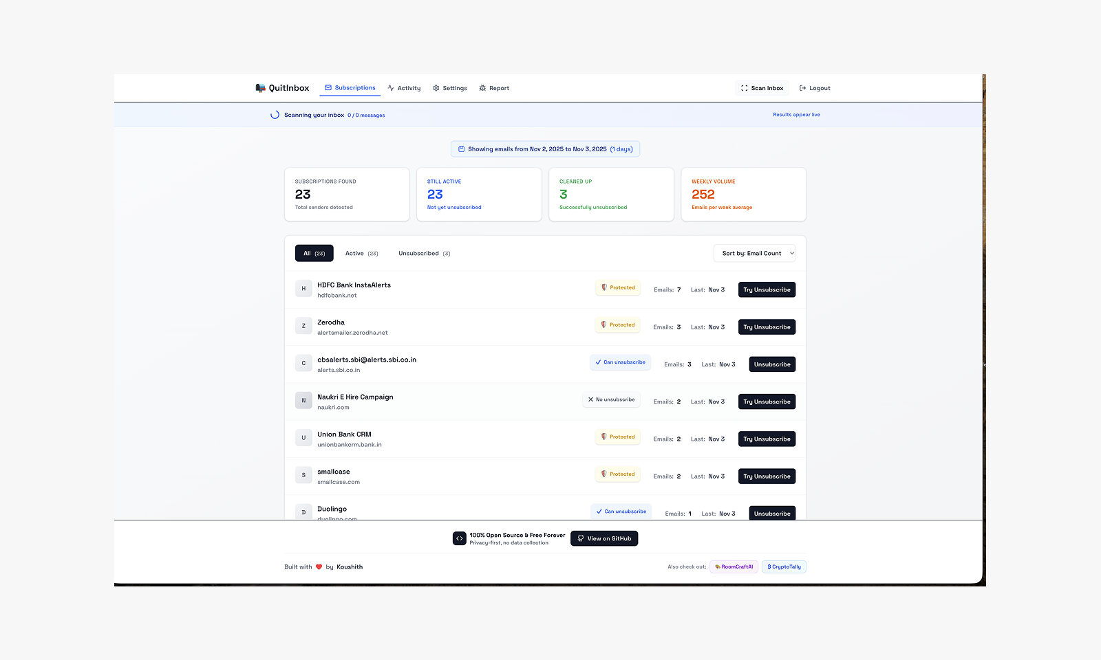 QuiteInbox - Screenshot 4 preview