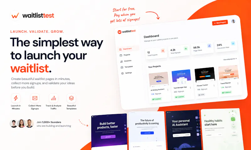 waitlistTest screenshot 1