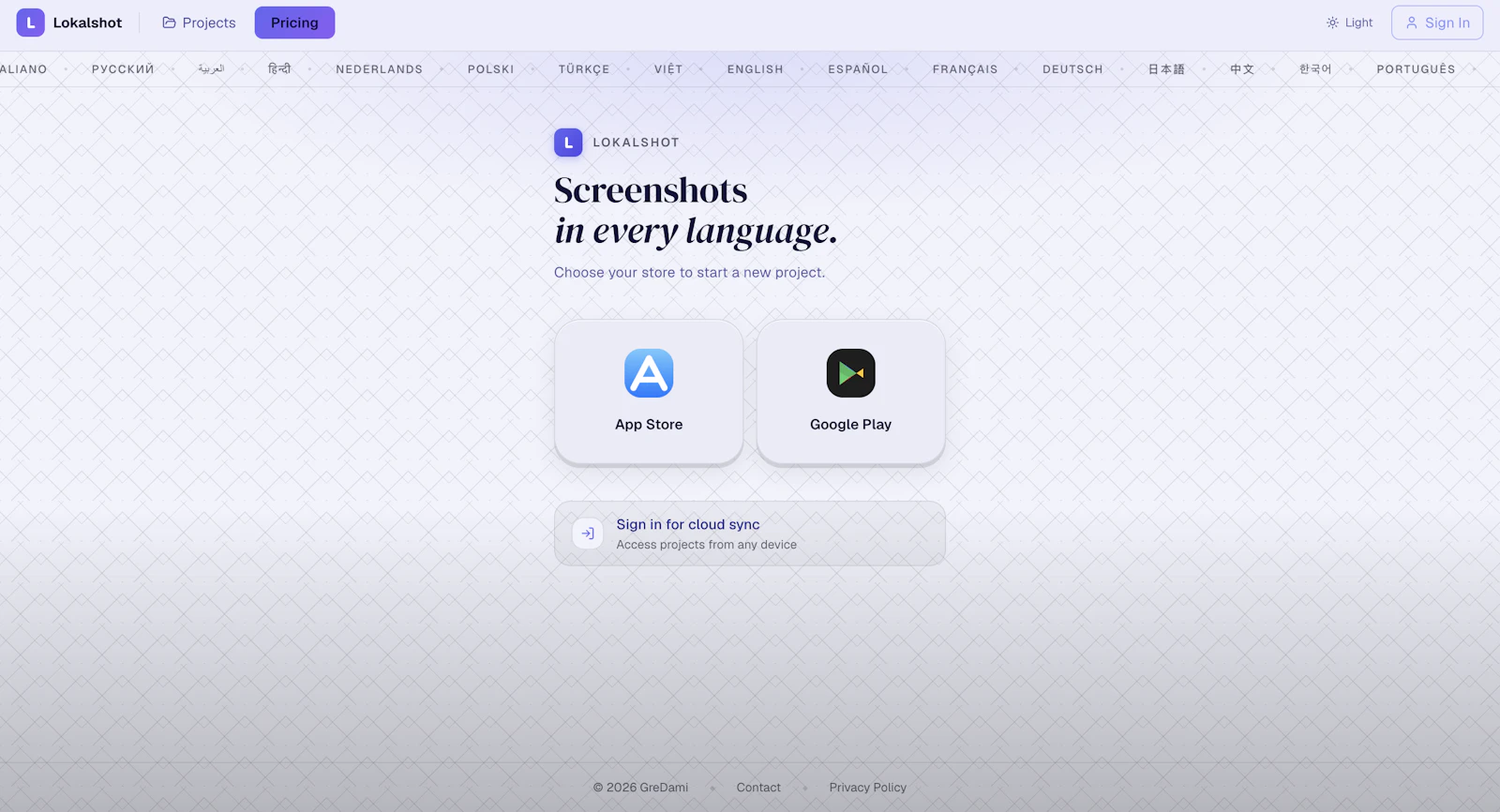 Lokalshot screenshot 2
