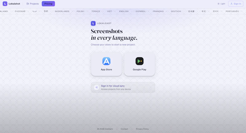Lokalshot screenshot 2