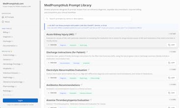 MedPromptHub gallery image
