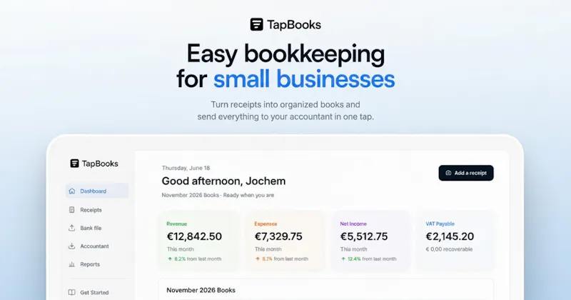 TapBooks screenshot 2