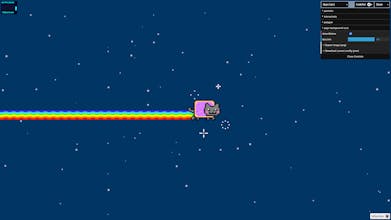 tsParticles gallery image