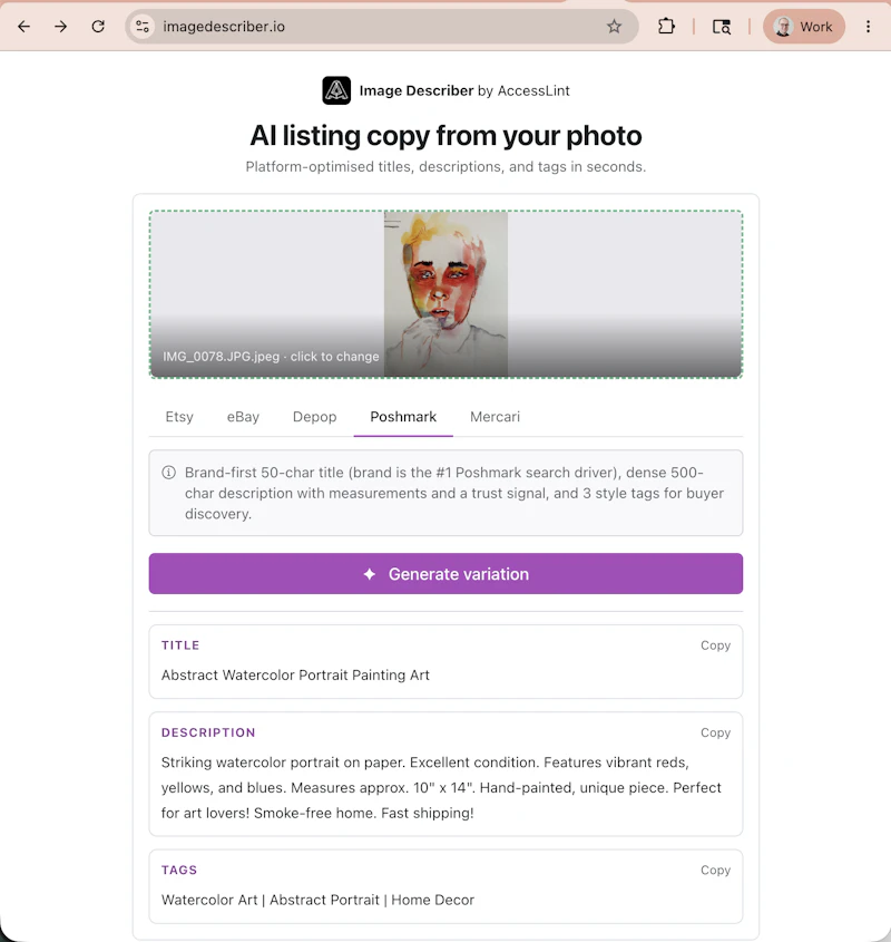 Image Describer screenshot 6