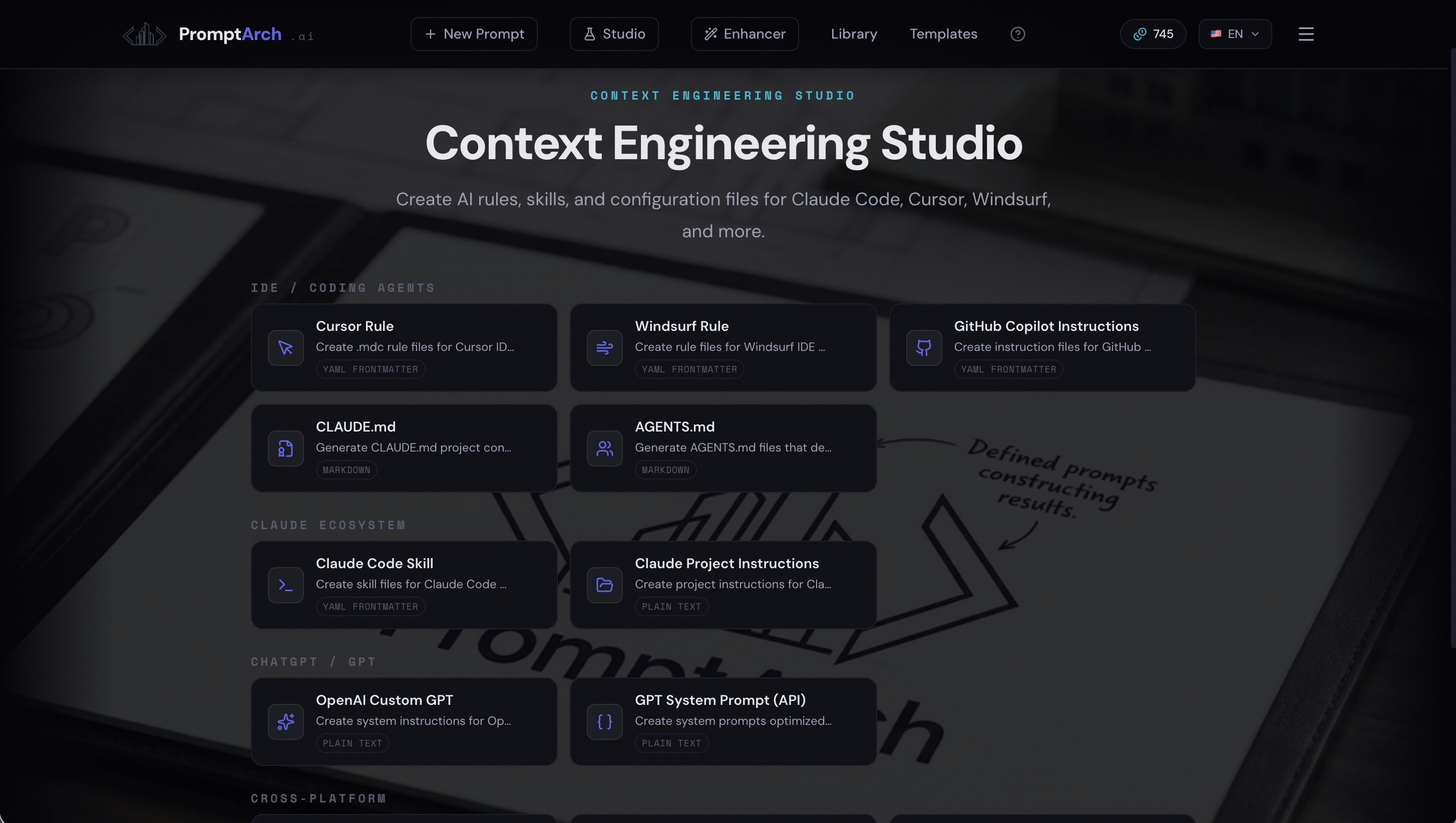 PromptArch gallery image