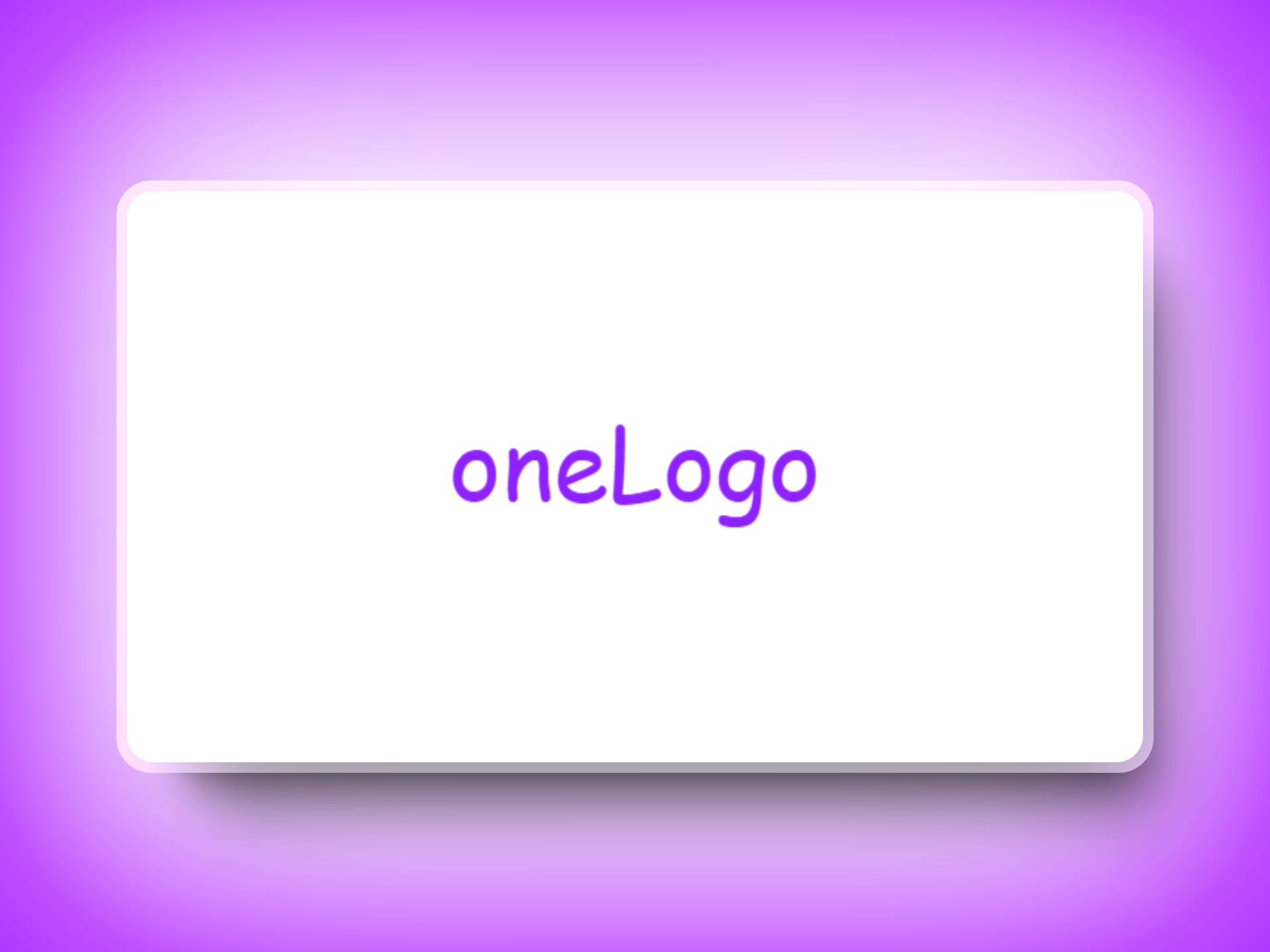 Mídia 1 de OneLogo - Faça o logotipo das palavras em segundo.