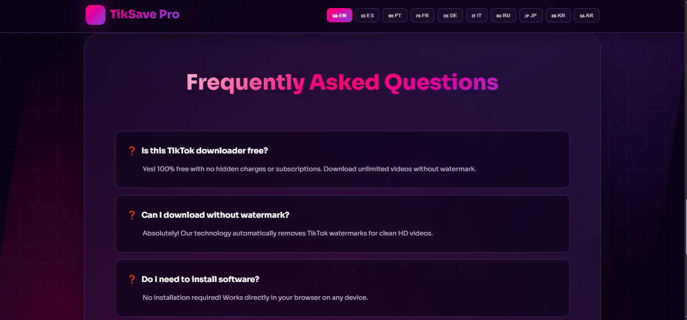 TikTok Downloader gallery image