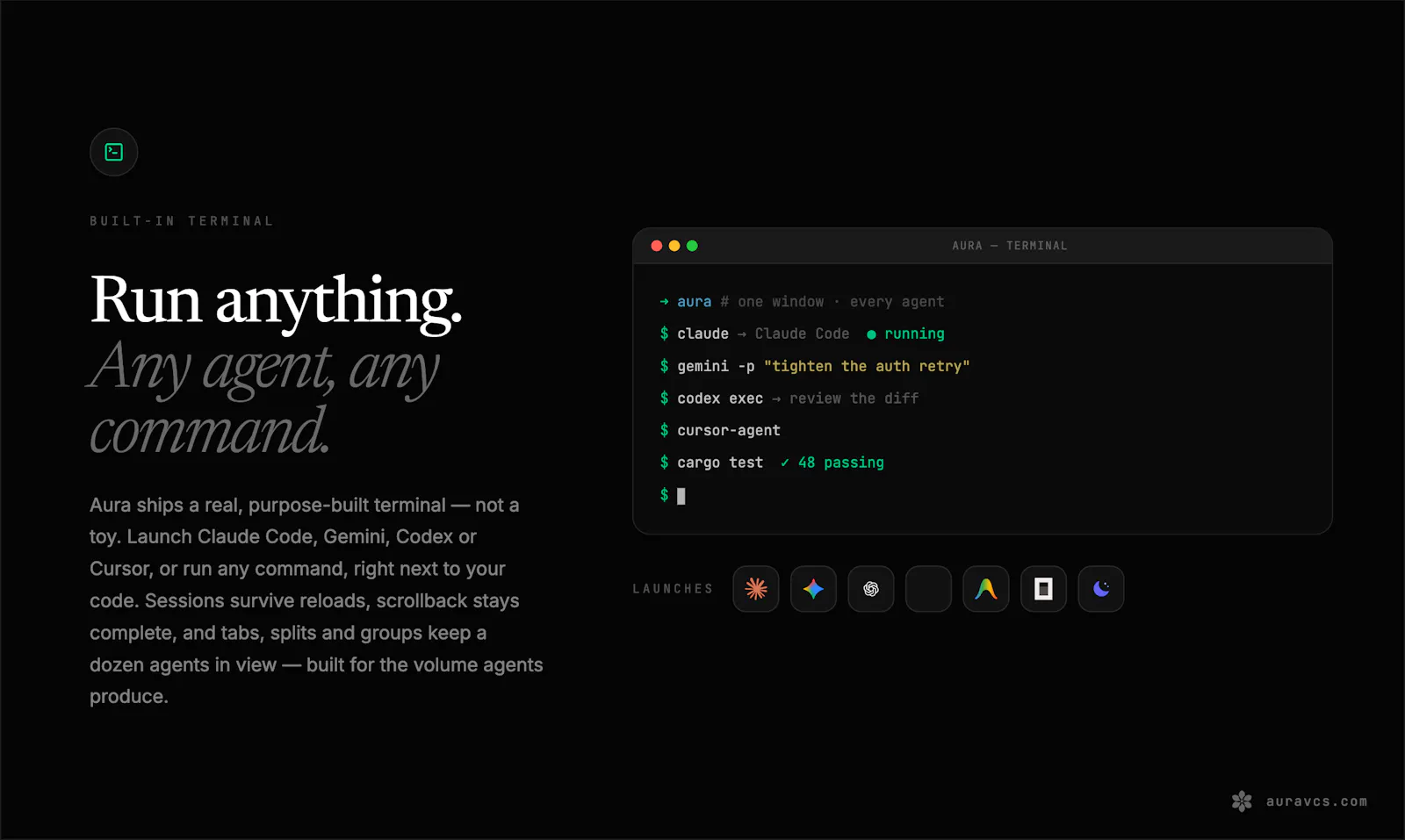 Aura: Agents + Git + Intent Open Source screenshot 4