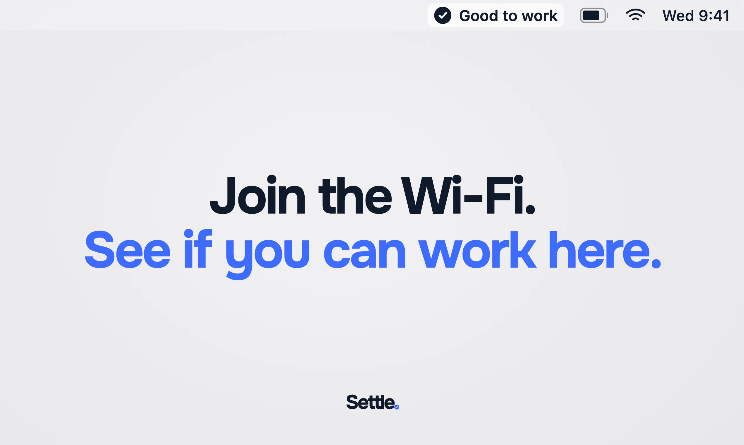 Settle gallery image