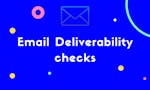 Email Deliverability Checks image