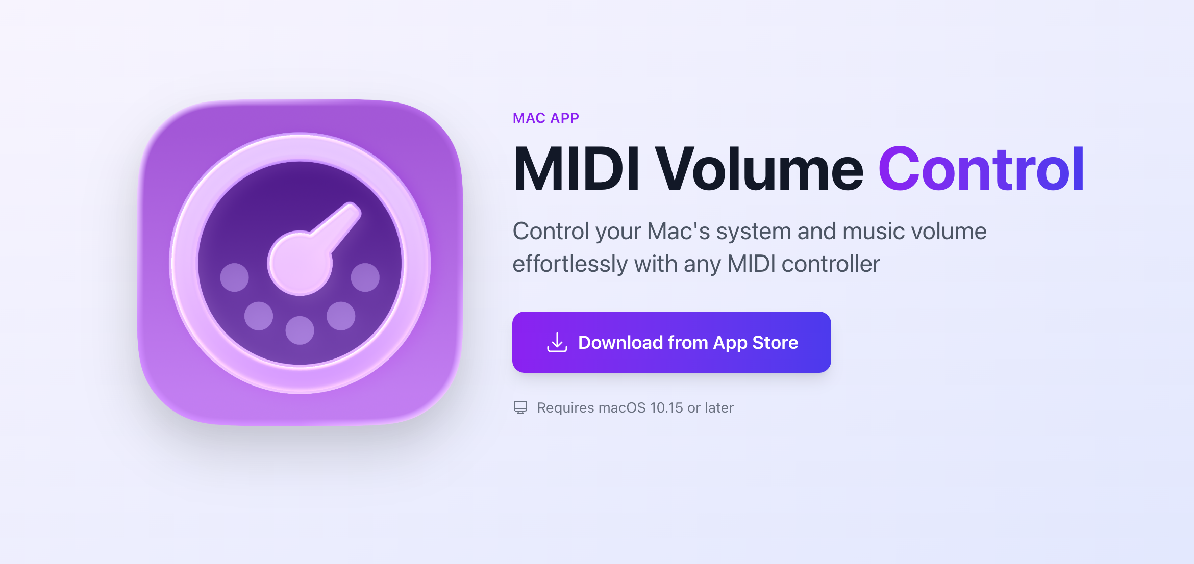 MIDI Volume Control gallery image