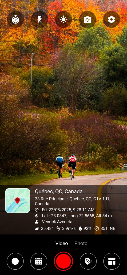GPS Map Camera: GeoStamp - Screenshot 3 showing product features and functionality